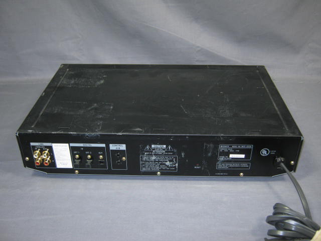 Sony MDS-JE630 MD Minidisc Recorder Player Deck +Remote 3