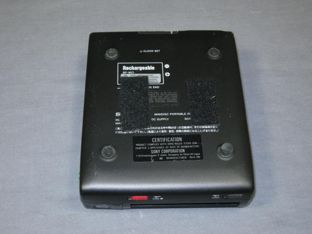 4 MiniDisc Recorder Player Sony MZ 1 EP11 Sharp MDMS722 7