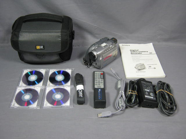 Sony DCR-DVD301 DVD Handycam Camcorder Video Recorder +