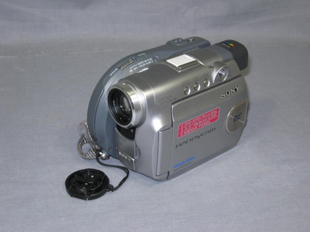 Sony DCR-DVD301 DVD Handycam Camcorder Video Recorder + 1