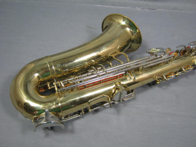 Vtg Lafleur Alto Saxophone Sax +case Boosey &Hawkes NR 3