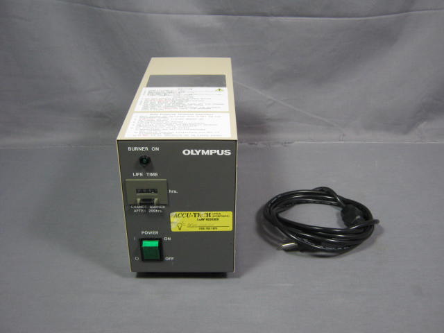 Olympus BH2-RFL-T3 100W Mercury Lamp Power Supply NR!
