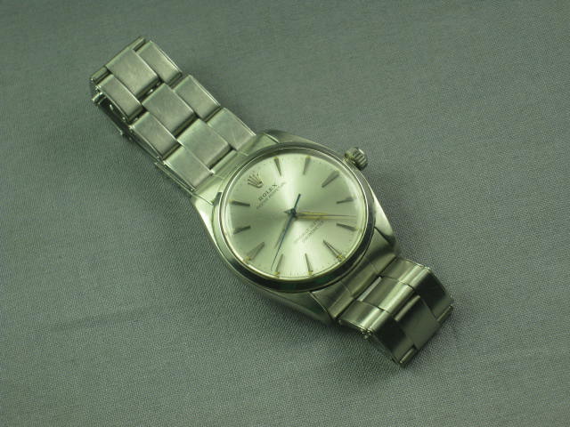 Vintage 1950s Rolex 6564 Oyster Perpetual Watch +Papers 2