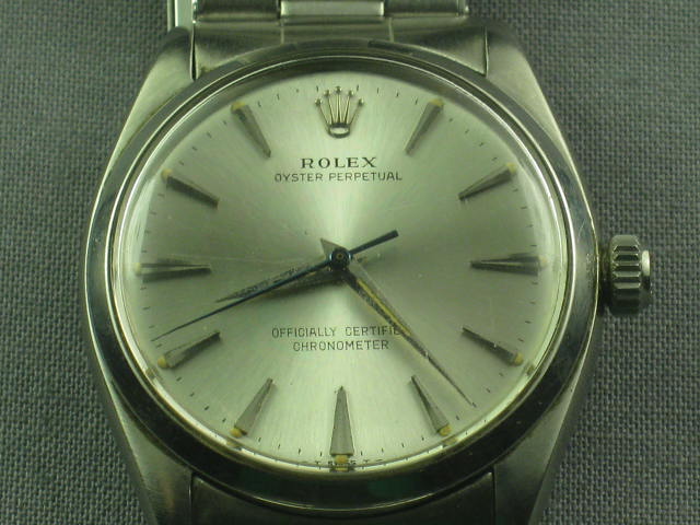 Vintage 1950s Rolex 6564 Oyster Perpetual Watch +Papers 3
