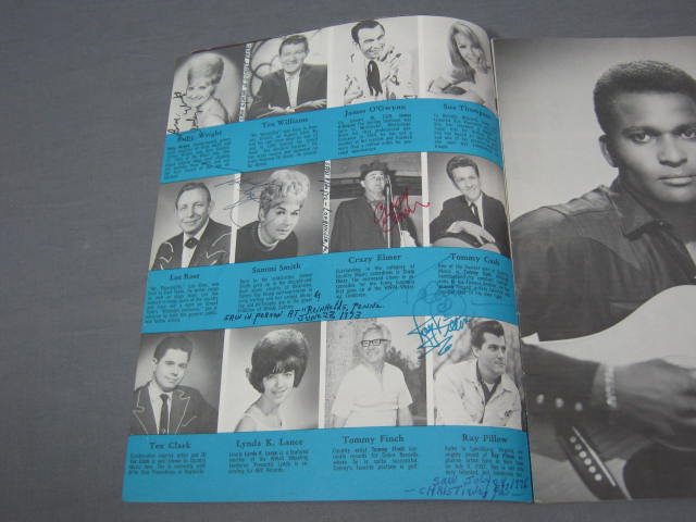 1960s Country Music Stars Signed Album 60+ Autographs 7