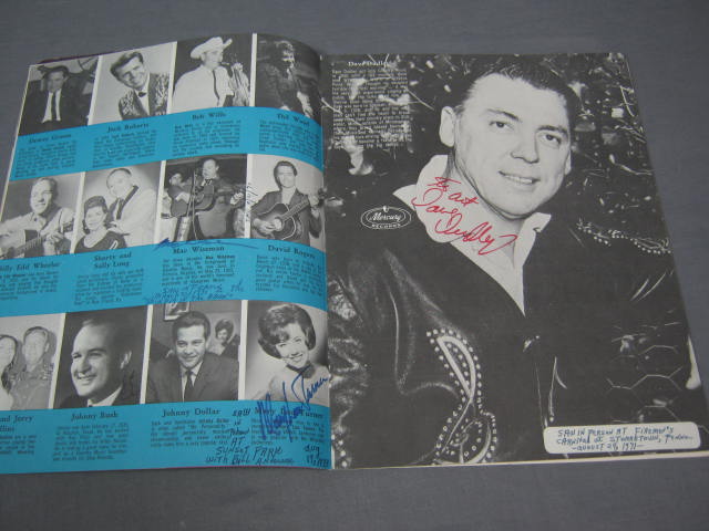 1960s Country Music Stars Signed Album 60+ Autographs 11