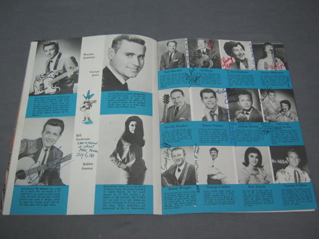 1960s Country Music Stars Signed Album 60+ Autographs 15
