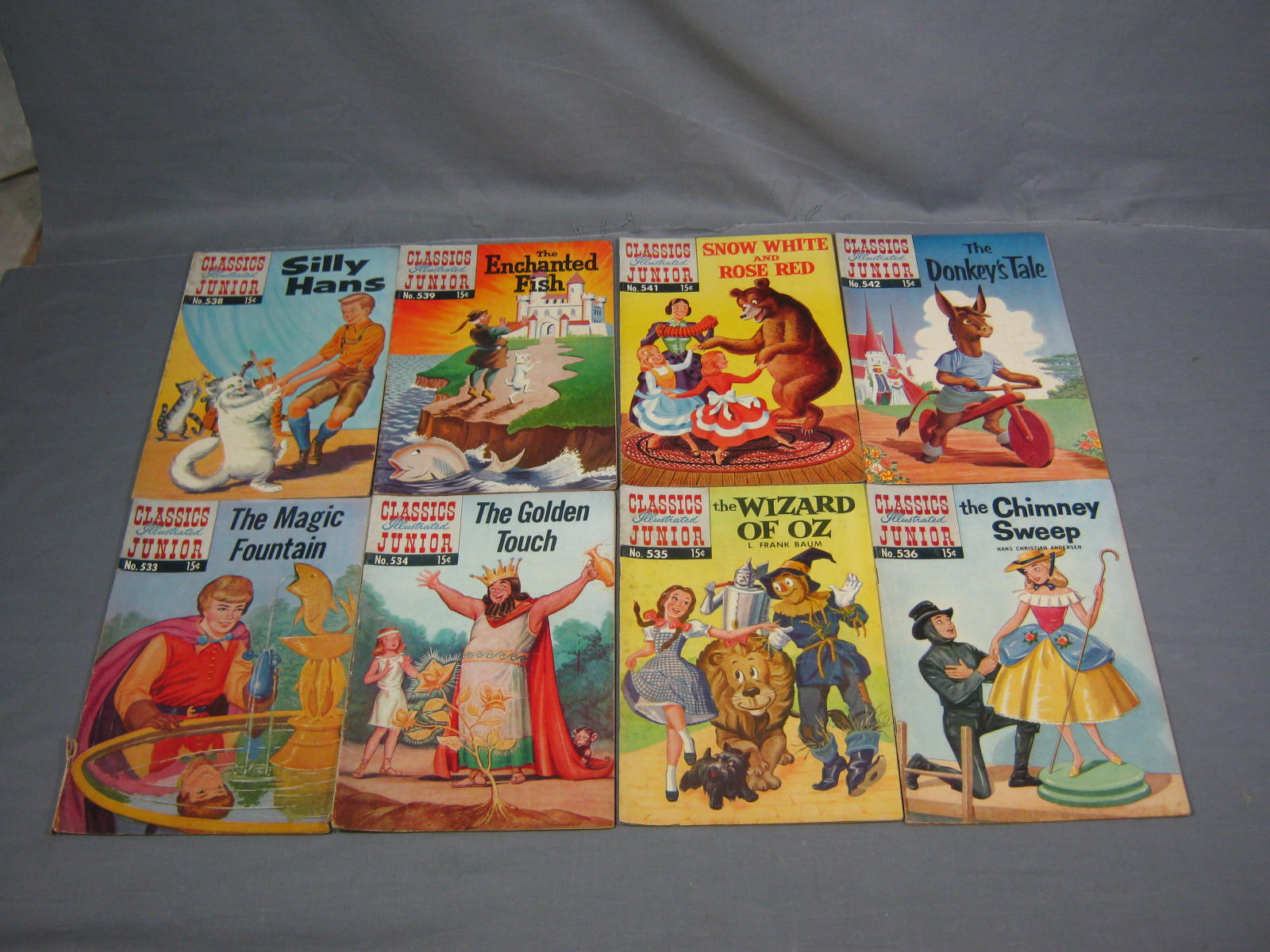 63 Vtg Classics Illustrated Junior Comics Lot 1953-1962 4