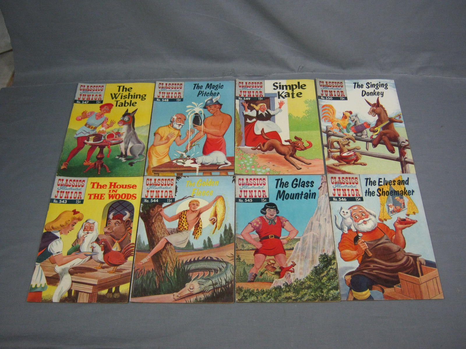 63 Vtg Classics Illustrated Junior Comics Lot 1953-1962 5
