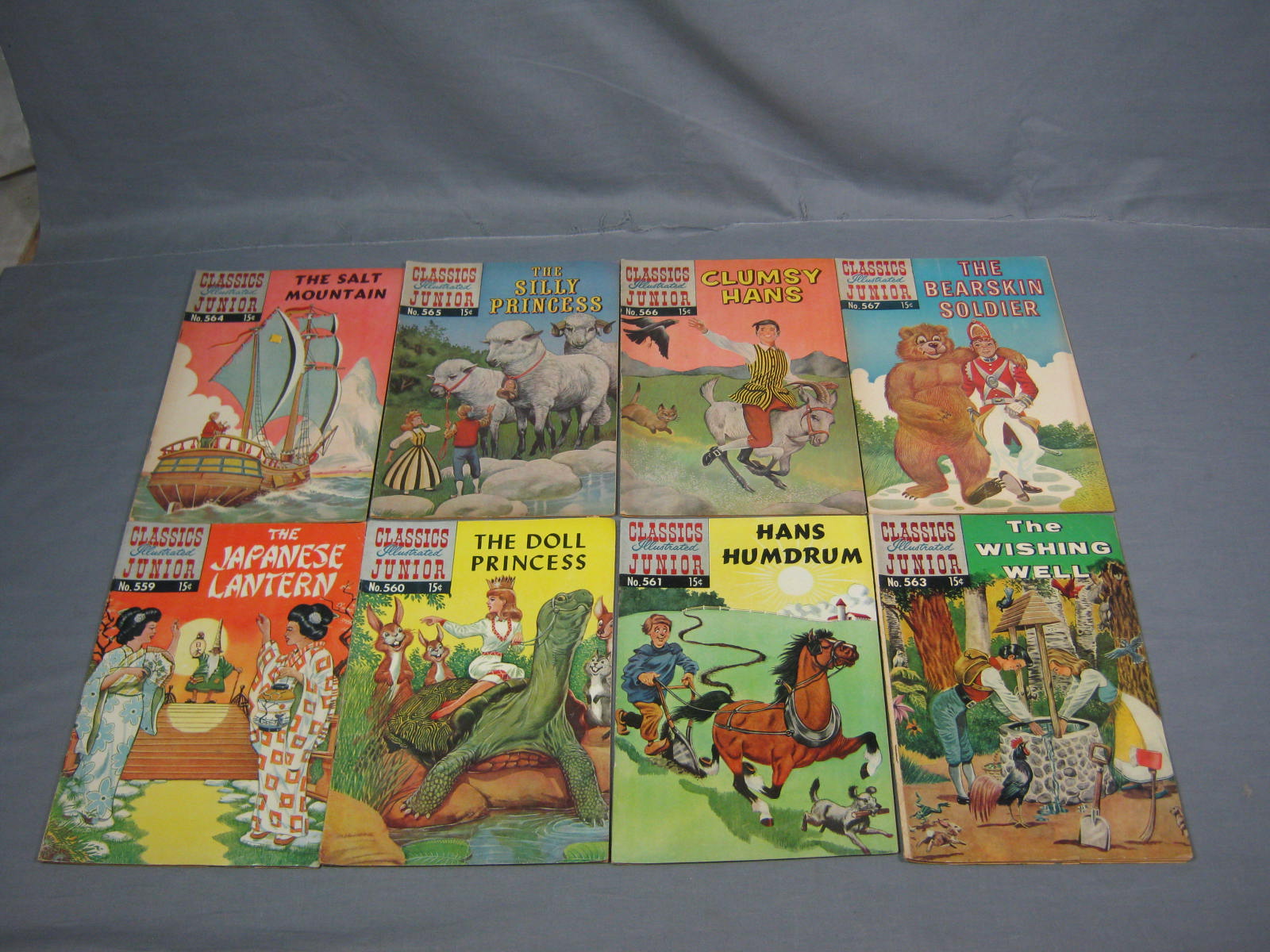 63 Vtg Classics Illustrated Junior Comics Lot 1953-1962 7