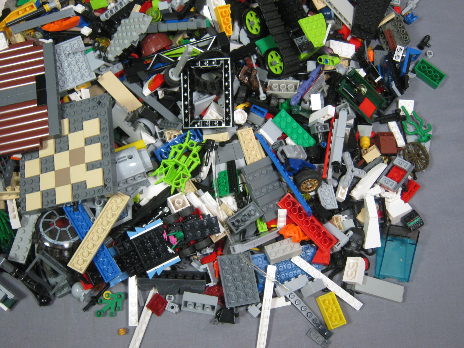 10 Lb Pound Mixed Lego Blocks Parts Pieces Bulk Lot NR! 4