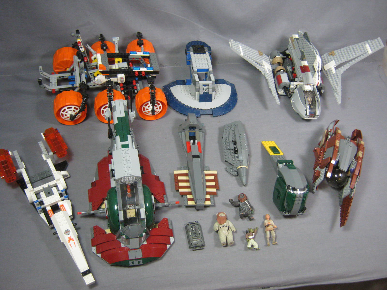 Star Wars Lego Ships Blocks Pieces Bulk Lot 6+ Pounds