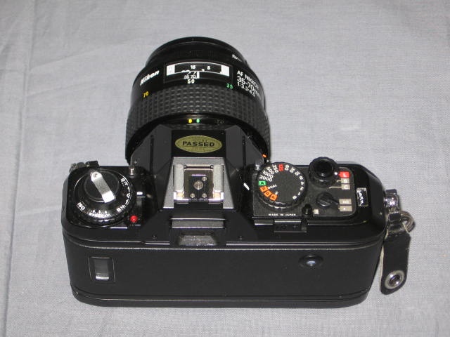 Nikon N2020 Camera AF Nikkor 70-210mm 35-70mm Zoom Lens 5