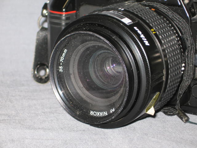 Nikon N2020 Camera AF Nikkor 70-210mm 35-70mm Zoom Lens 7