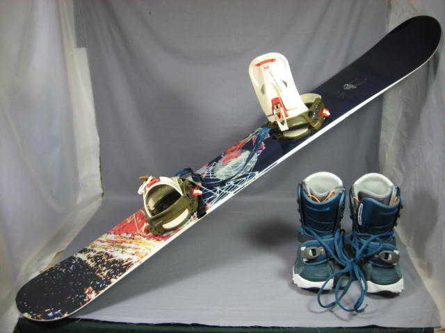 Burton Balance 157.5 Snowboard + Boots Mission Bindings