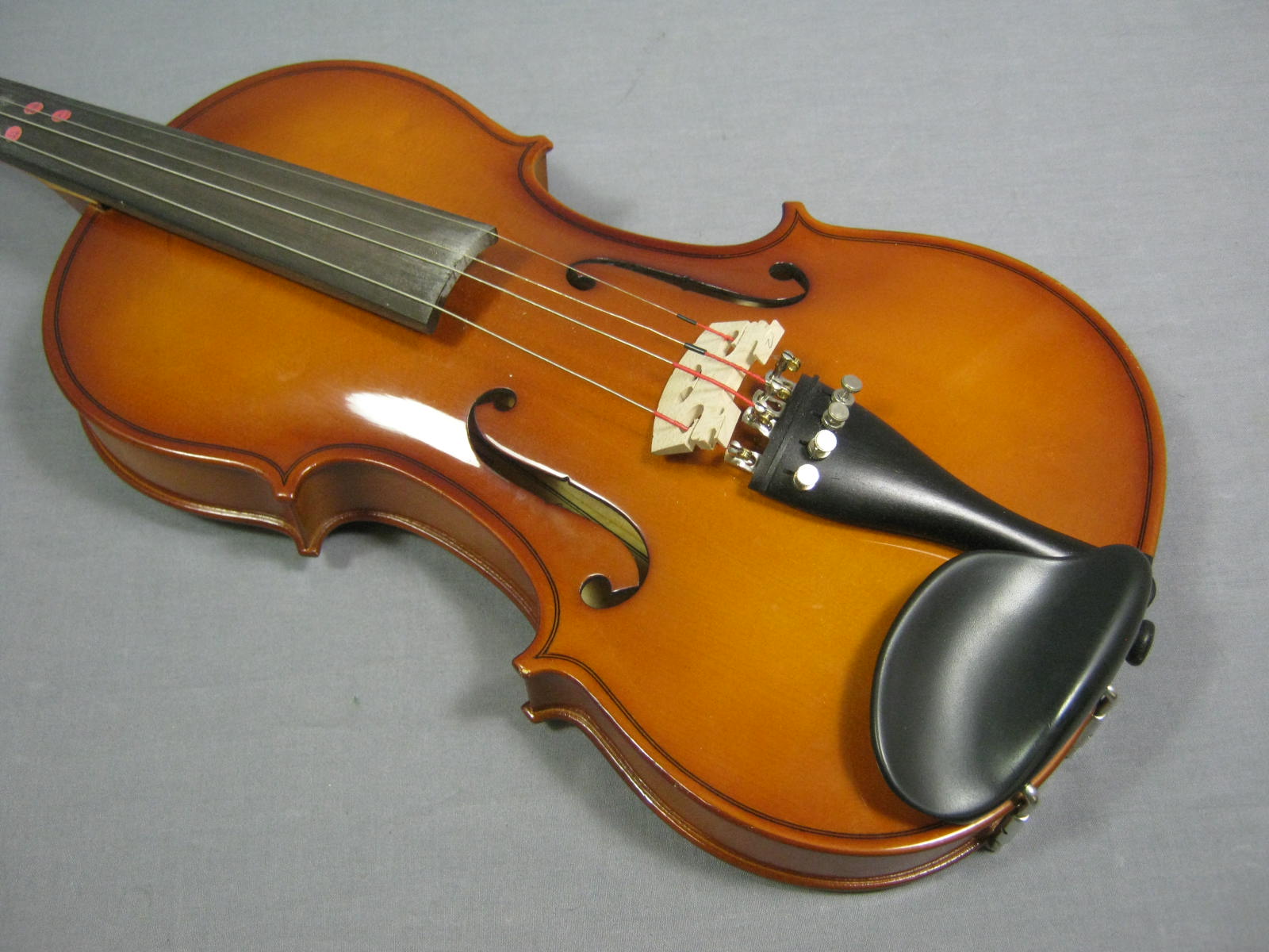 2001 Lewis Laurel 101 4/4 Student Violin W/ Bow + Case 2