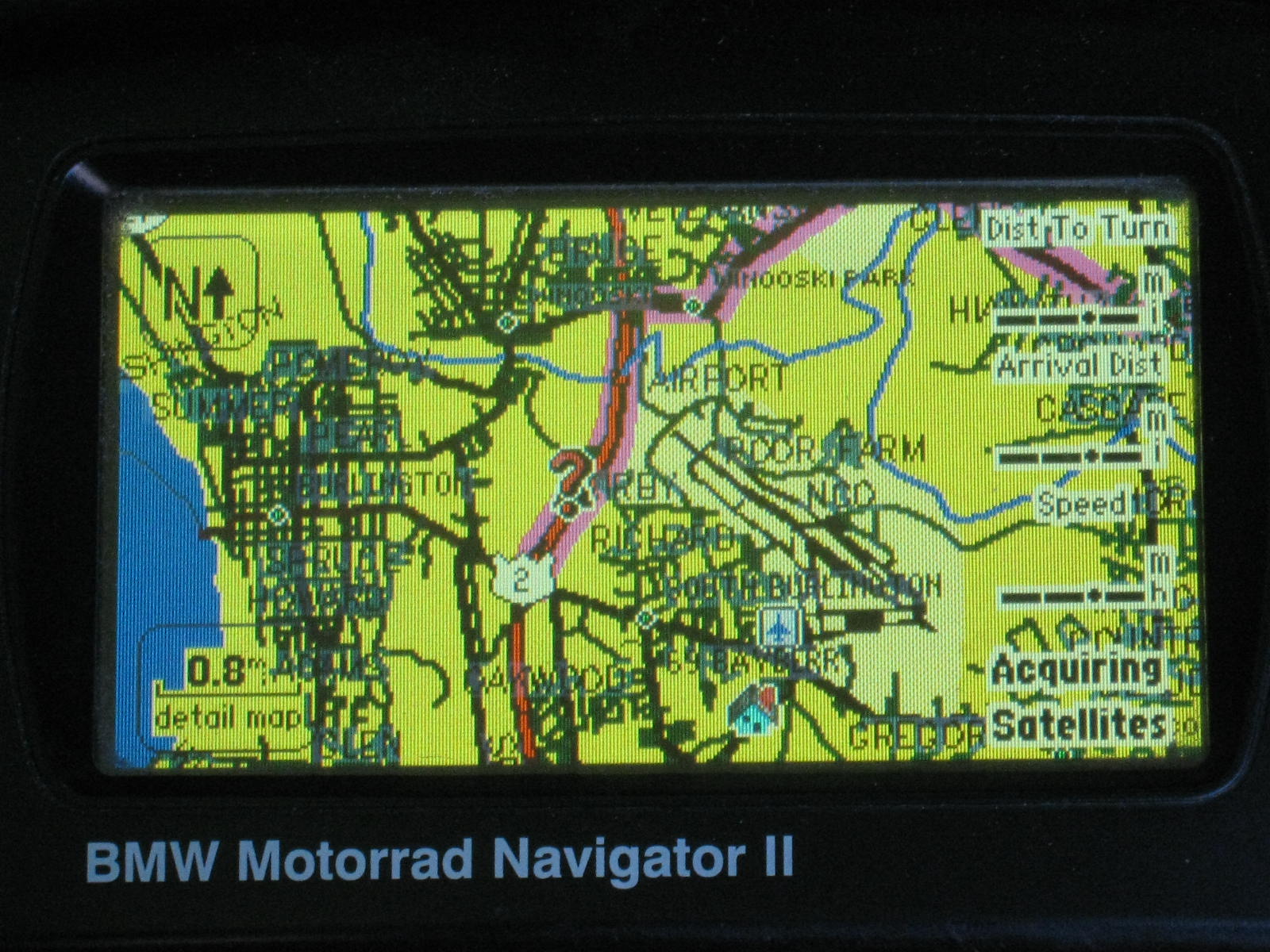 BMW Motorrad Navigator II GPS Navigation System W/ Cord 3