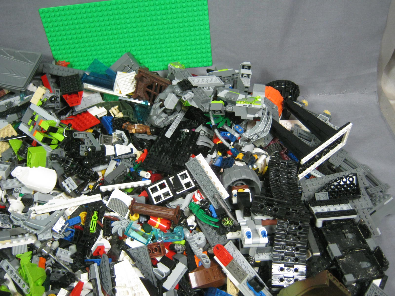 17 Lb Pound Mixed Lego Blocks Parts Pieces Bulk Lot NR! 6