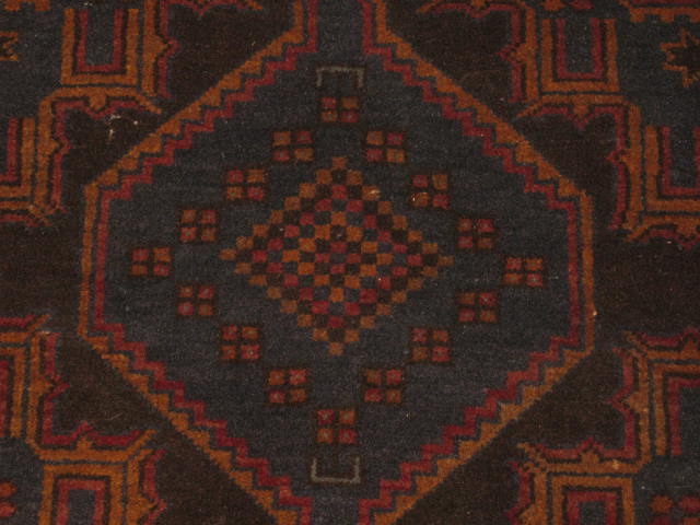 Vtg Afghan Baluch Balouch Tribal Rug Carpet 39"x80" NR! 3