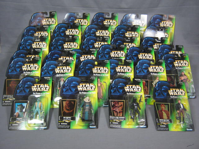 31 Star Wars Power of the Force POTF Action Figures Lot