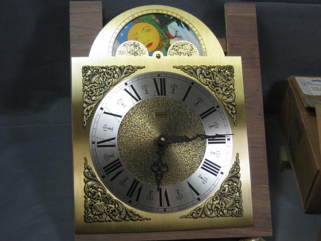 Vintage Unused Emperor Grandfather Clock Movement 100-M 1