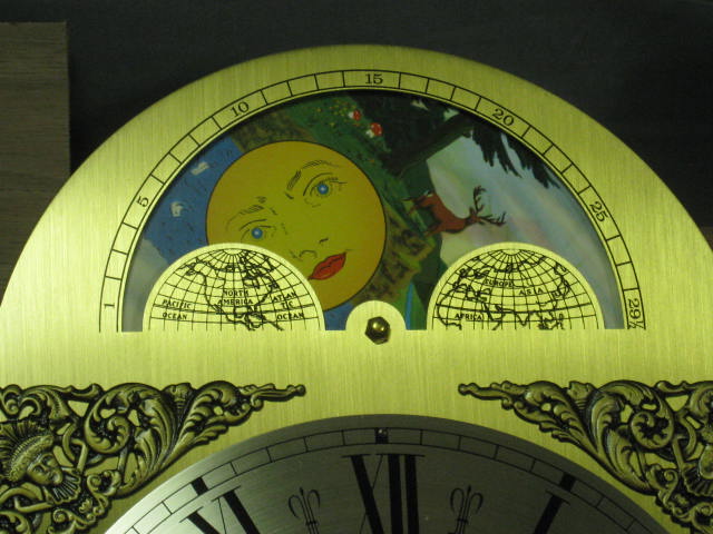 Vintage Unused Emperor Grandfather Clock Movement 100-M 2