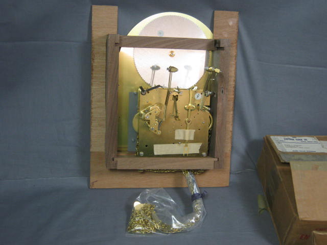 Vintage Unused Emperor Grandfather Clock Movement 100-M 6