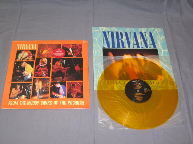 Nirvana Teen Spirit Yellow Vinyl LP + Sealed Wishkah NR