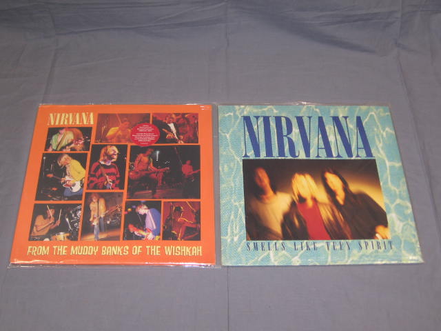 Nirvana Teen Spirit Yellow Vinyl LP + Sealed Wishkah NR 1