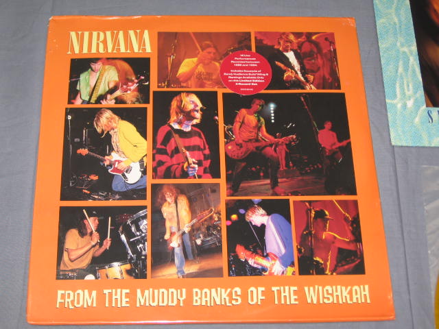 Nirvana Teen Spirit Yellow Vinyl LP + Sealed Wishkah NR 10