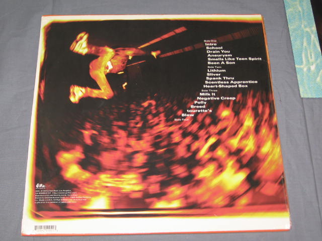 Nirvana Teen Spirit Yellow Vinyl LP + Sealed Wishkah NR 12
