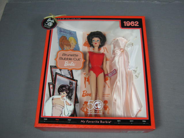 4 Barbie 50th Anniversary Dolls Lot Original 1959-1971 3