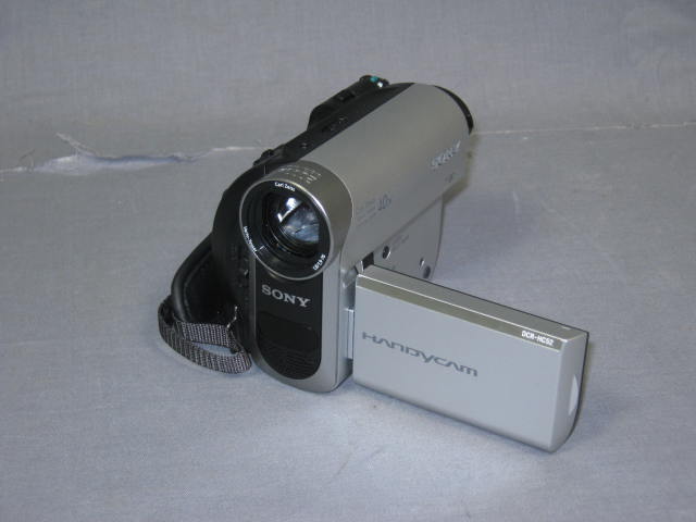 Sony Handycam DCR-HC52 MiniDV Video Camcorder LowePro + 2