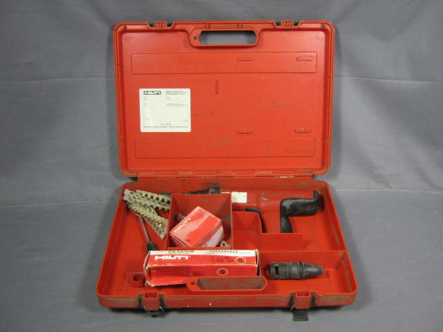 Hilti DX 35 Powder Actuated Nail Stud Gun Tool Kit + NR