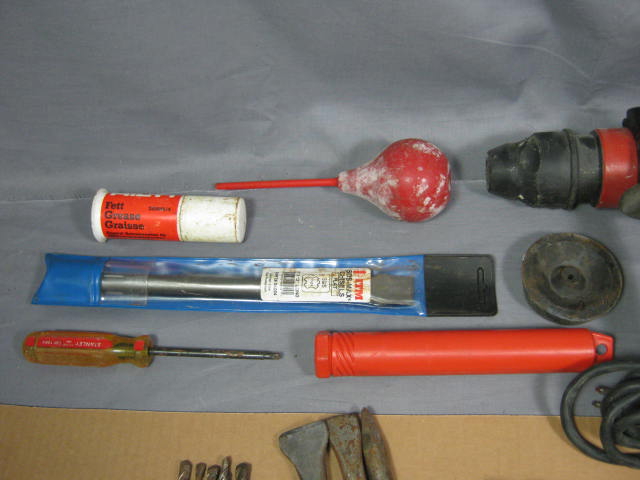 Hilti TE 55 Rotary Hammer Drill Kit W/ Bits Case ++ NR! 8