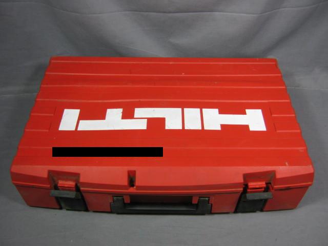 Hilti TE 55 Rotary Hammer Drill Kit W/ Bits Case ++ NR! 10