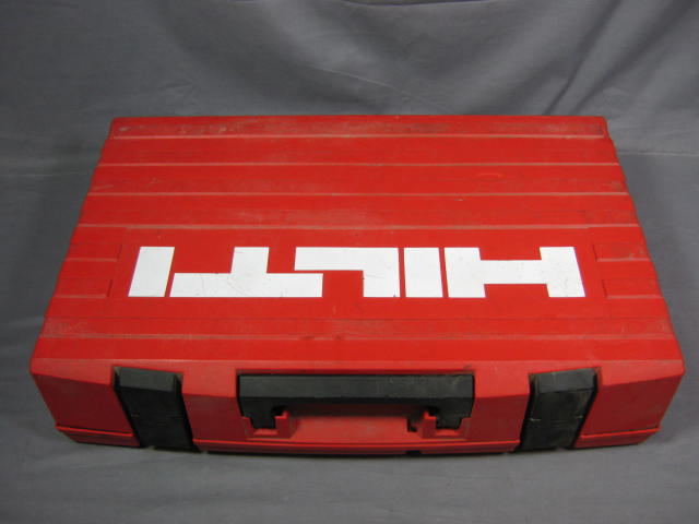 Hilti TE 55 Rotary Hammer Drill Kit W/ Bits Case ++ NR! 11