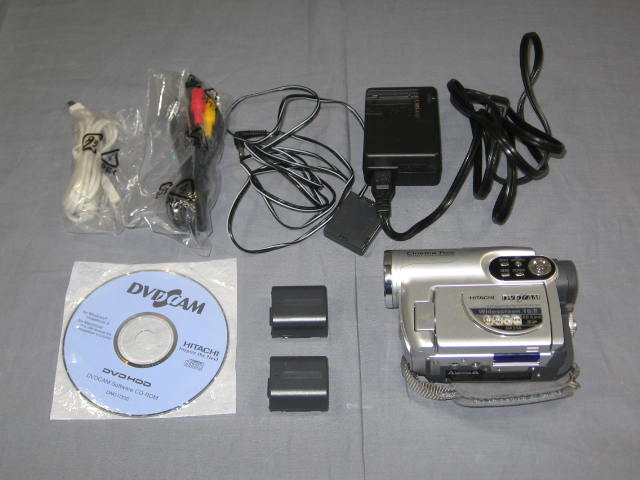 Hitachi DVD CAM Video Camera Recorder DZ-BX35A 16:9 NR!