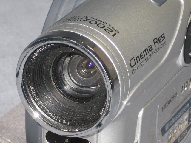 Hitachi DVD CAM Video Camera Recorder DZ-BX35A 16:9 NR! 4