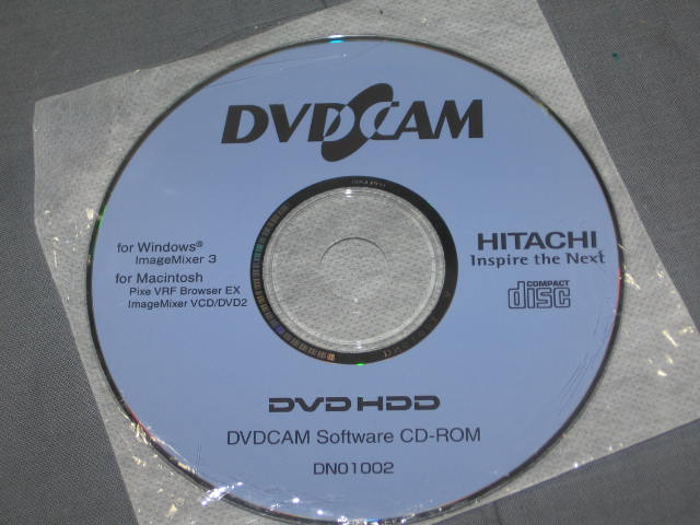Hitachi DVD CAM Video Camera Recorder DZ-BX35A 16:9 NR! 7
