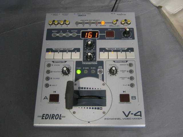 Roland Edirol V-4 4 Channel Video Mixer Switcher + NR! 2
