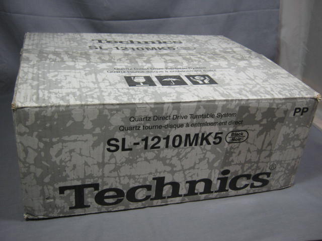 Technics SL-1210MK5 Direct Drive Turntable DJ Club NR