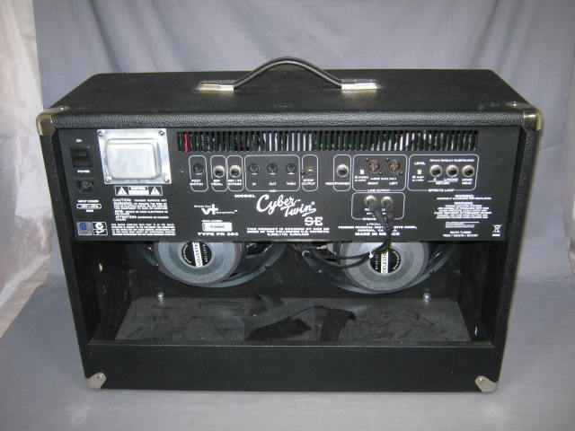 Fender Cyber-Twin SE Electric Guitar Amplifier Amp + NR 6