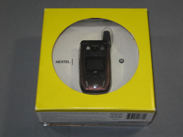 2 Nextel Motorola i880 Camera Cell Phones 2 2GB Cards + 1