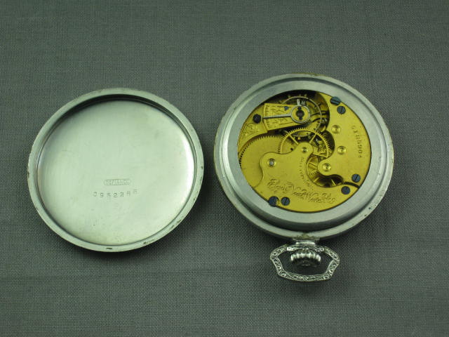 7 Pocket Watch Hampden Elgin Gruen 10K 12K 14K Gold GF 9