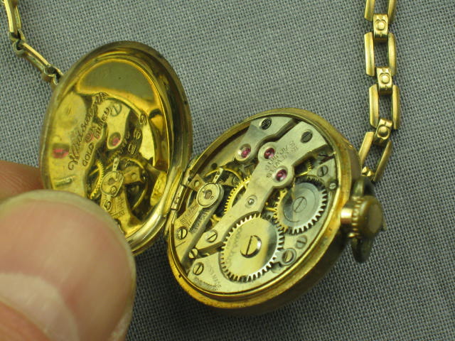 7 Pocket Watch Hampden Elgin Gruen 10K 12K 14K Gold GF 14