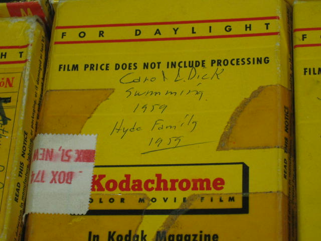 36 Vtg Kodachrome 16mm Color Film Home Movie Reel 1950s 2