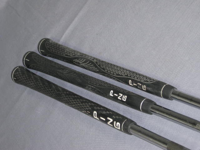 3 Ping Metal Woods Lot G-5 #3 #7 G-2 #5 Steel Shafts LH Left Handed Golf Clubs 4