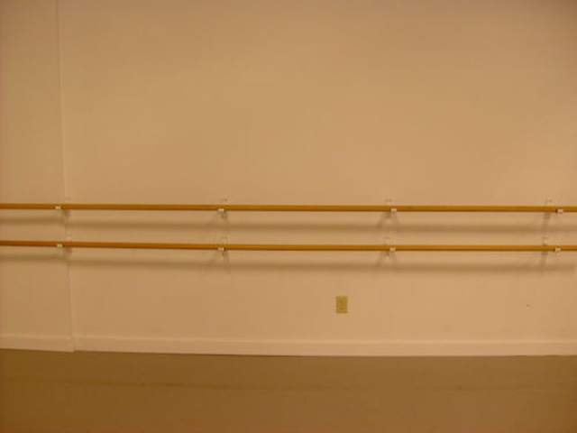 Wall Mounted Maple Wood Wooden Ballet Ballerina Barres Bars W/ Mounting Hardware 1