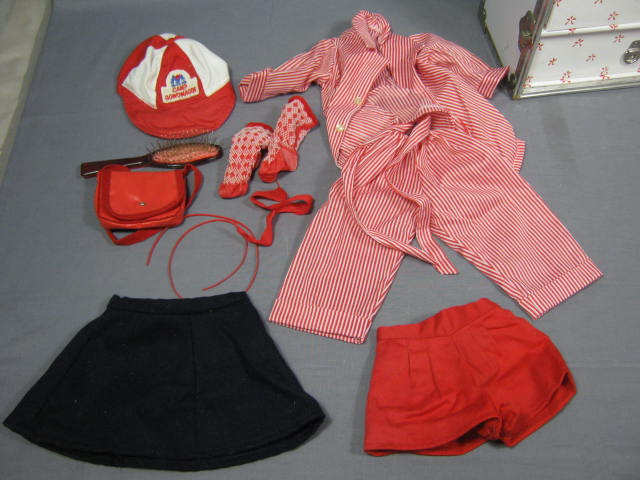 Pleasant Company Molly American Girl Lot Doll Clothes Outfits Accessories Trunk+ 4